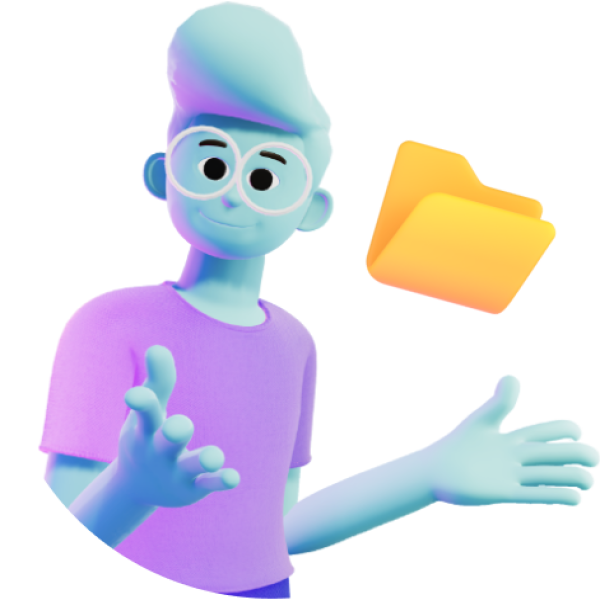 mascotte nutuus avec dossier